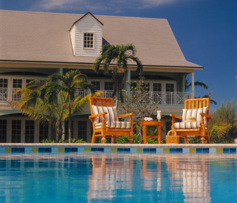 Grand bahama resort poolside